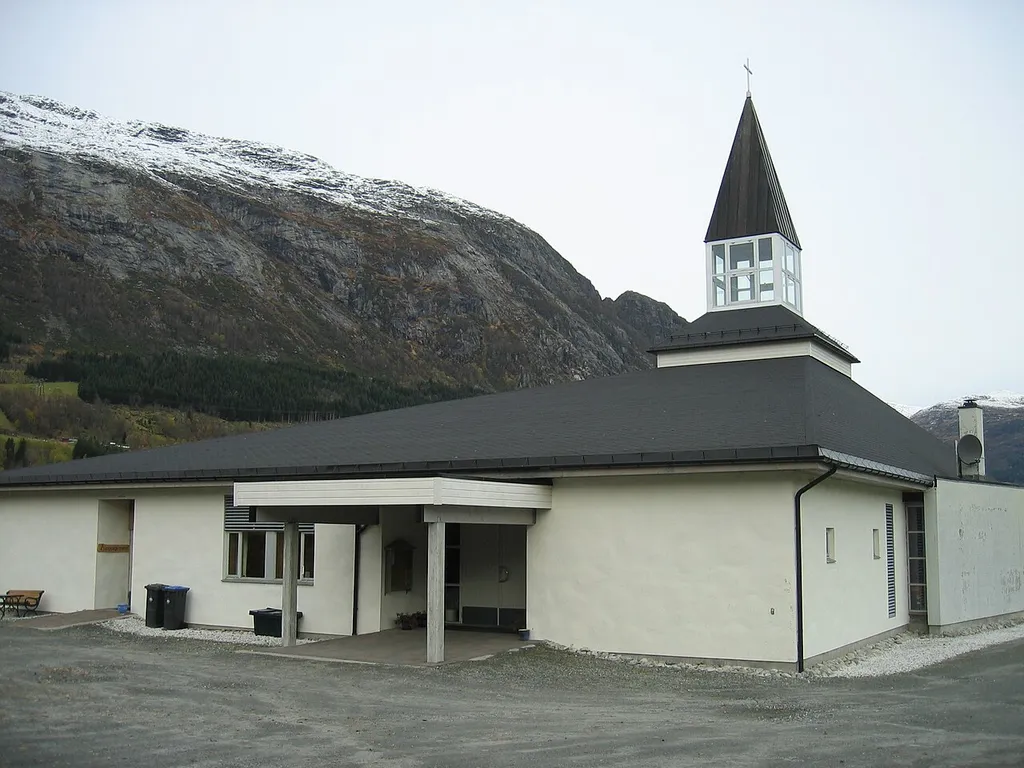 Vassenden Church, Jølster, Sogn og Fjordane, Norway.
