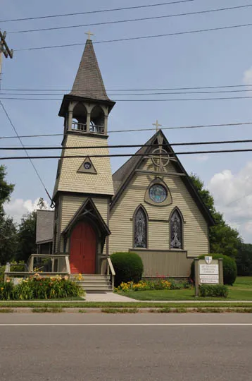 BUILT IN 1893 IN CARPENTER GOTHIC STYLE; IT IS STILL AN ACTIVE CHURCH IN THE EPISCOPAL DIOCESE