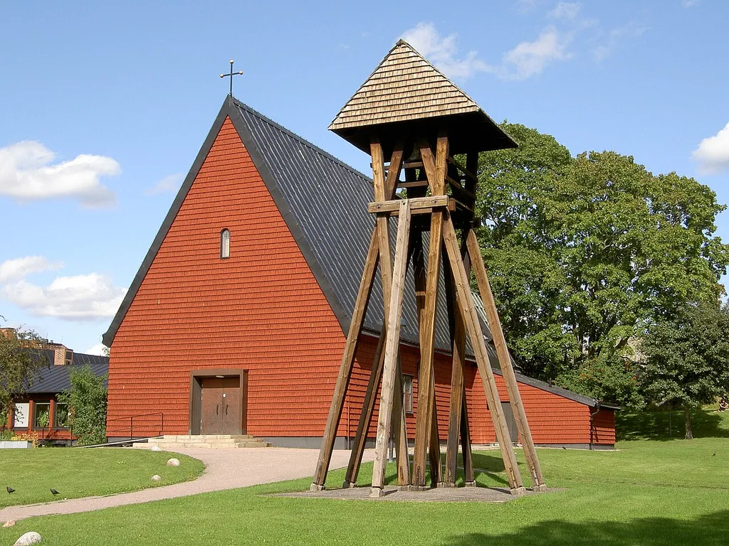 Salabackekyrkan med klockstapel