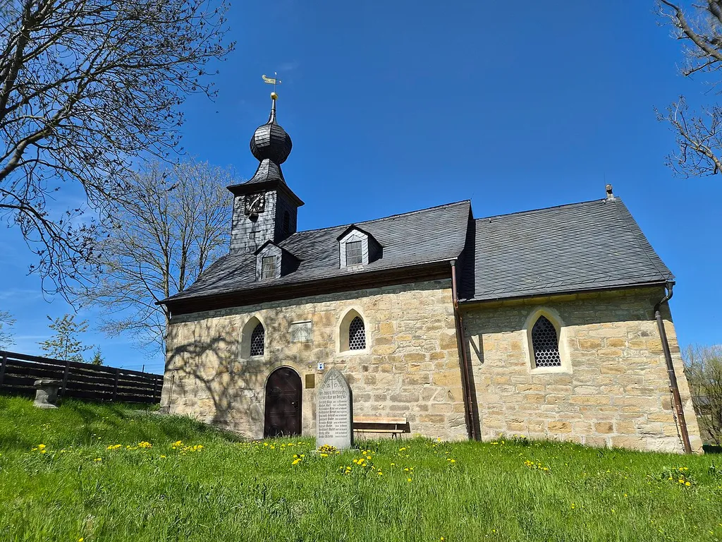 Kirche Aue am Berg in Thüringen