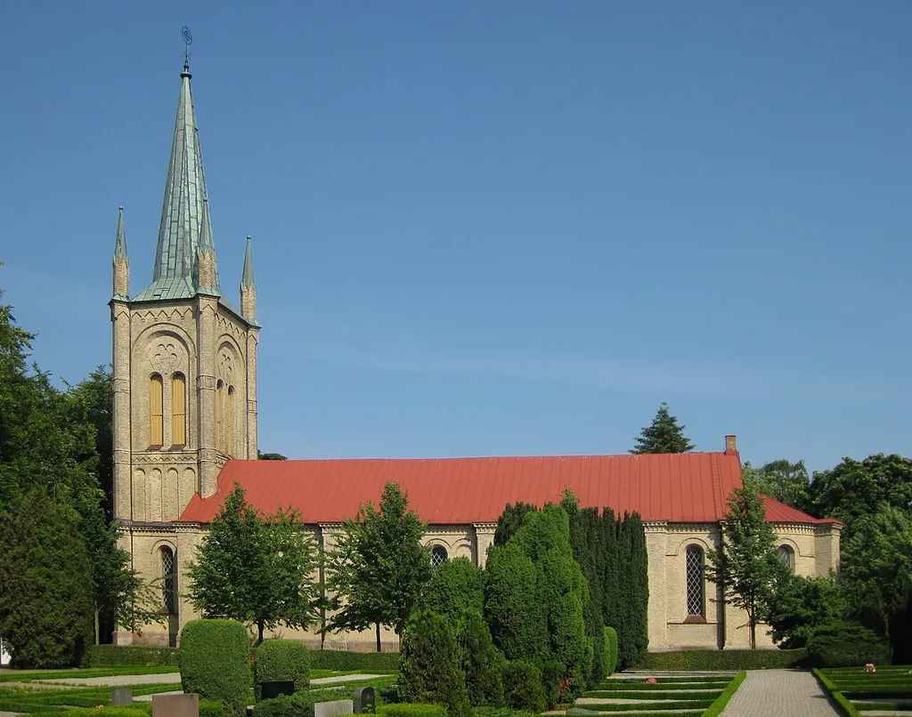 Hököpinge kyrka in Skåne, Sweden