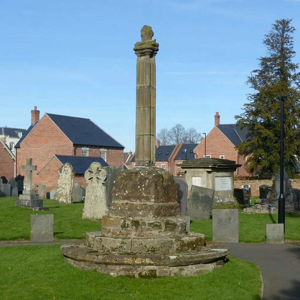 Medieval cross, Church of All Saints, Scraptoft