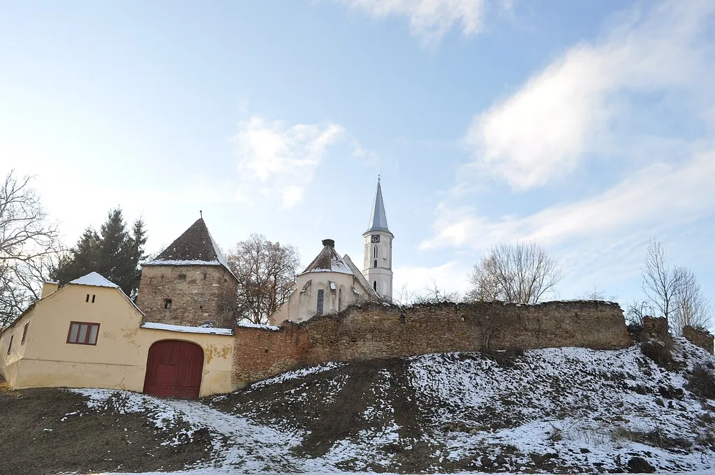 Biserica evanghelică fortificată din Alțâna, județul Sibiu