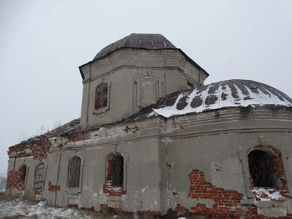 Петропавловская церковь: улица Садовая, Большая Куланга, Кайбицкий район, Татарстан