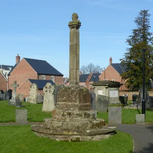Cross at Churchyard of All Saints