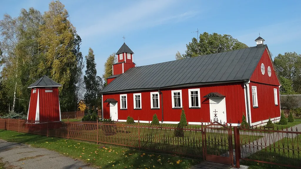 Roman Catholic Church, Santaika, Alytus district, Lithuania