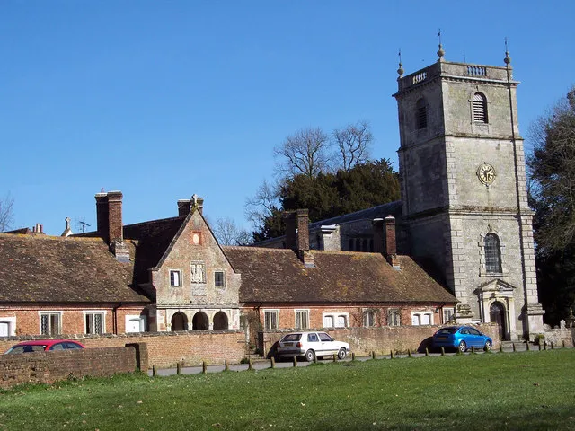 Wimborne St Giles Church and Almshouses