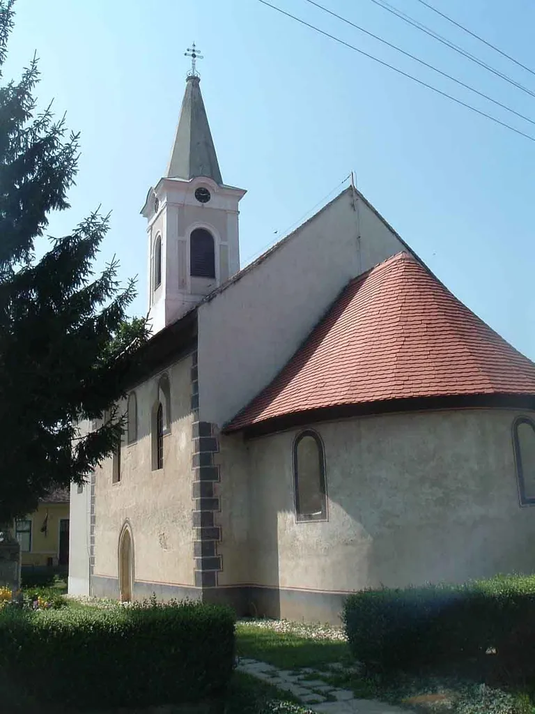 The roman catholic church of Nagyunyom, Balogunyom, Hungary