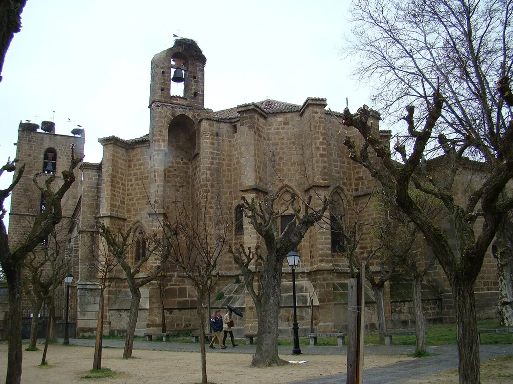 Iglesia de la Asunción en El Barco de Ávila, provincia de Ávila (España)