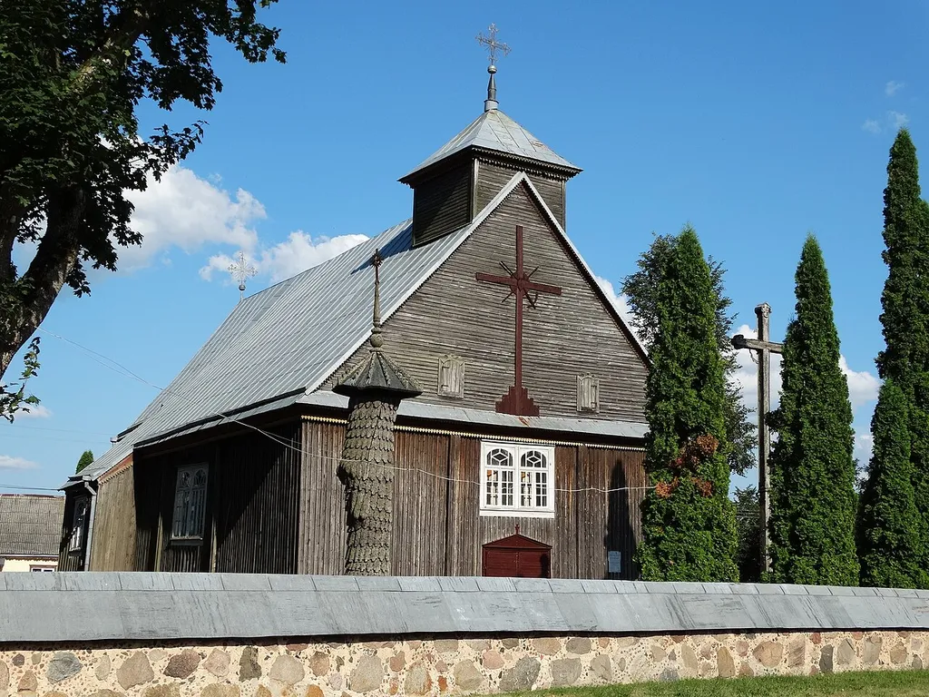 Church, Inturkė, Molėtai district, Lithuania
