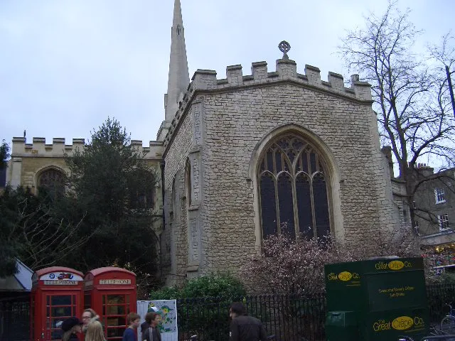 Holy Trinity Church in Cambridge where Thomas Rawson Birks was the vicar