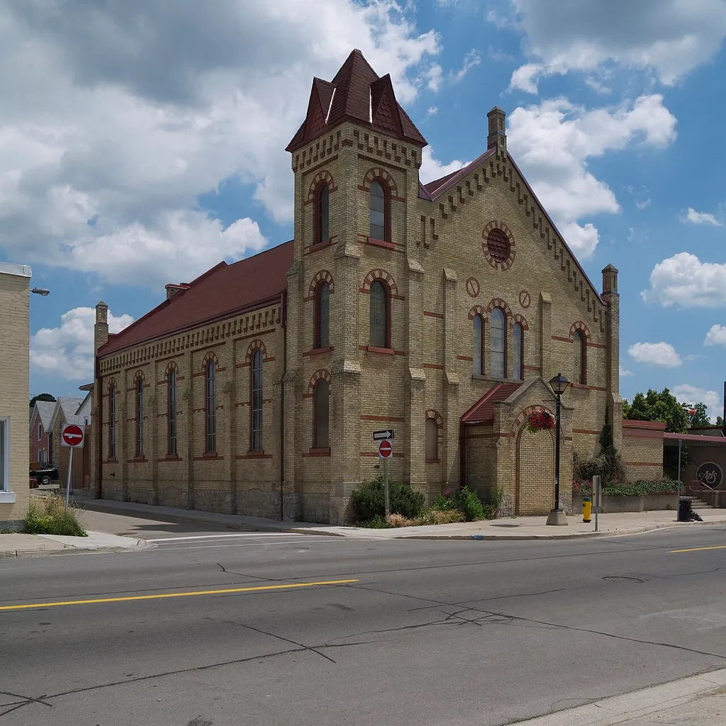 Cambridge Arts Theatre since 1980. Former First Delta Baptist Church.