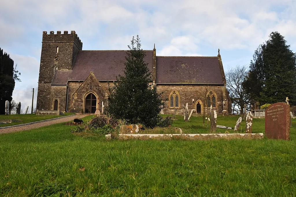 SS Simon and St Jude's parish church, Hockworthy, Devon, seen from the south