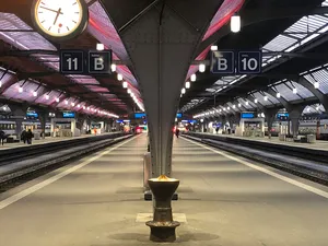 Zurich Main Train Station Track 11 & 10 B