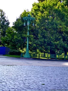 Fence & Lanterns of Kronstadt Naval Cathedral