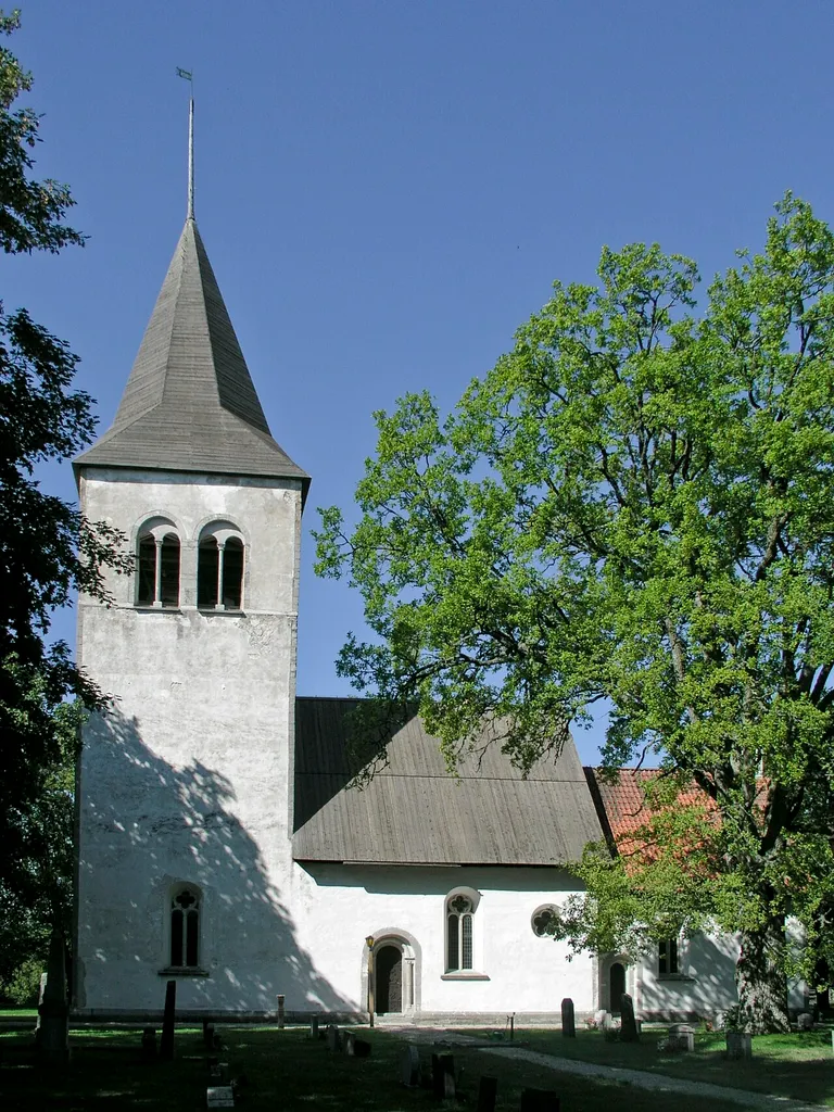 Buttle kyrka/church, Diocese of Visby, Gotland, Sweden. View.
