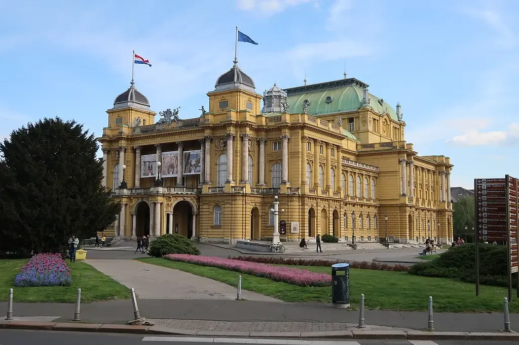 Croatian National Theatre in Zagreb