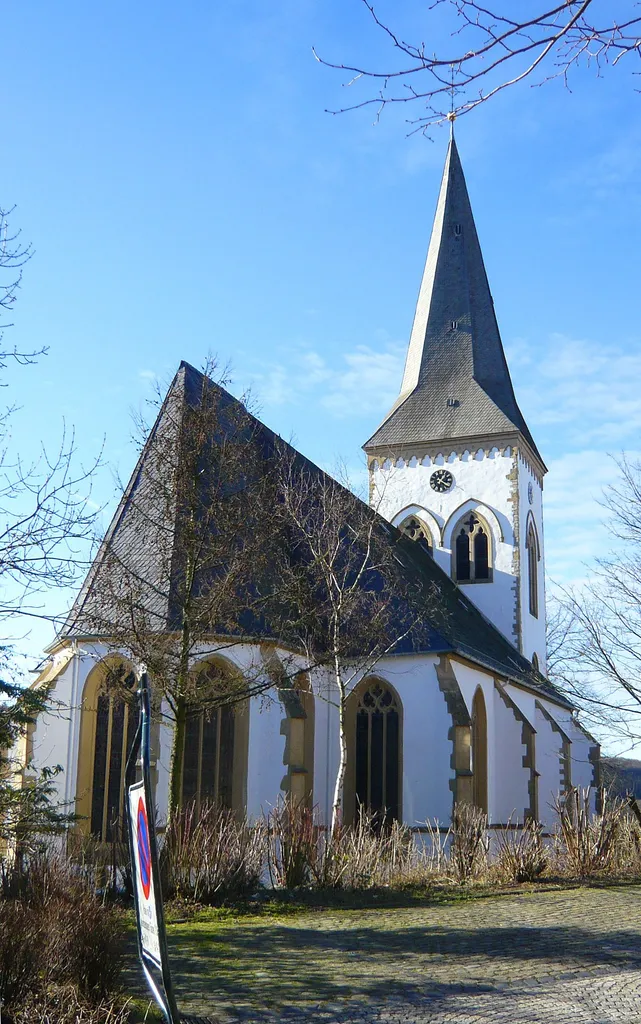 Alexanderkirche in Oerlinghausen, Germany This is a photograph of an architectural monument.It is on the list of cultural monuments of Oerlinghausen, no. 1.
