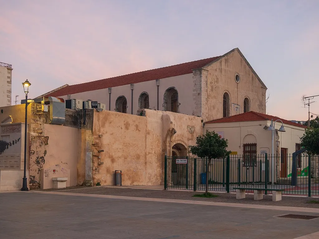 The church of the Frasciscan monastery of Rethymno.