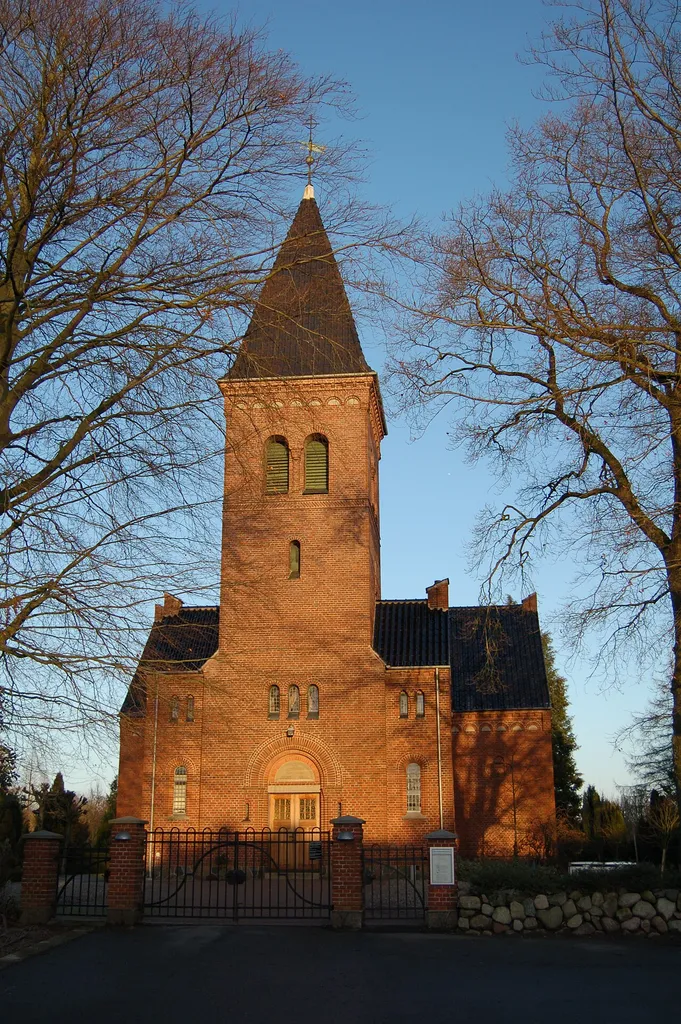 Church in Glamsbjerg, Funen, Denmark
