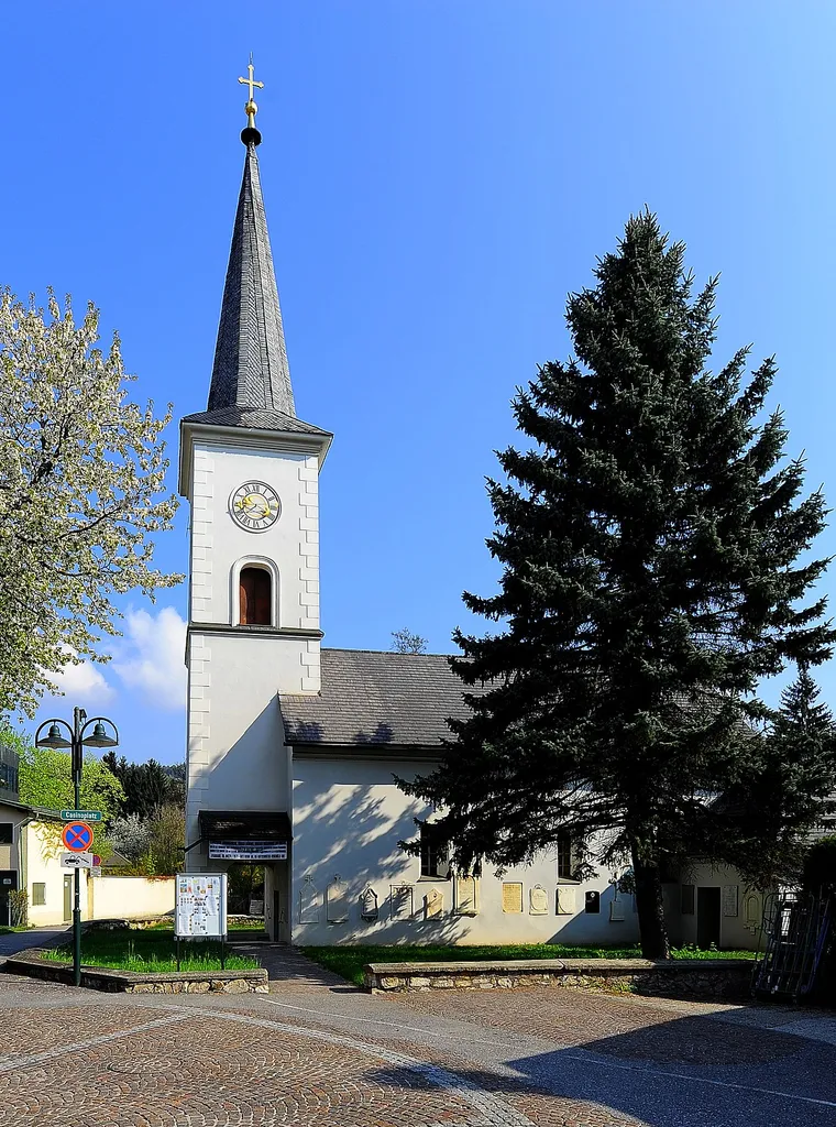 Subsidiary church Saint Jakob on Kirchenstraße, market town Velden am Wörther See, district Villach Land, Carinthia, Austria, EU