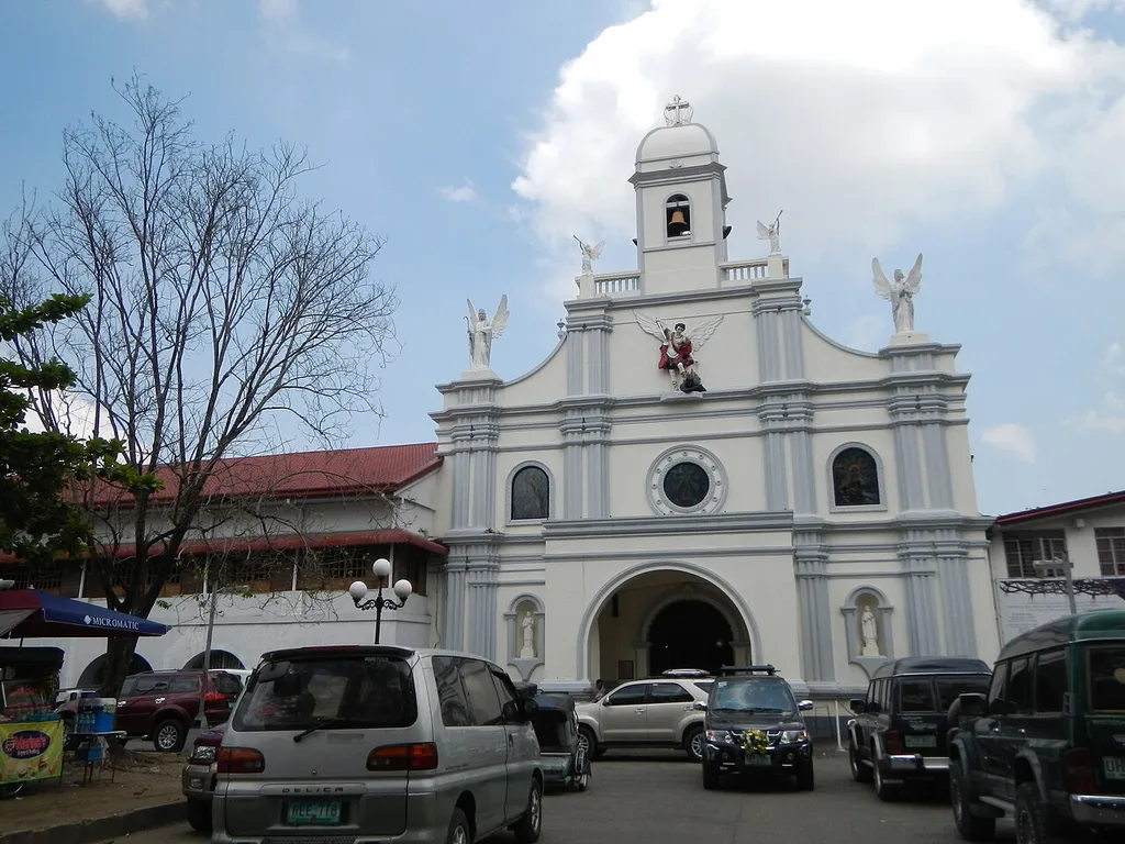 Saint Michael the Archangel Parish Church in San Miguel, Bulacan in a wedding ceremony, Victor st. cor. Libertad st.