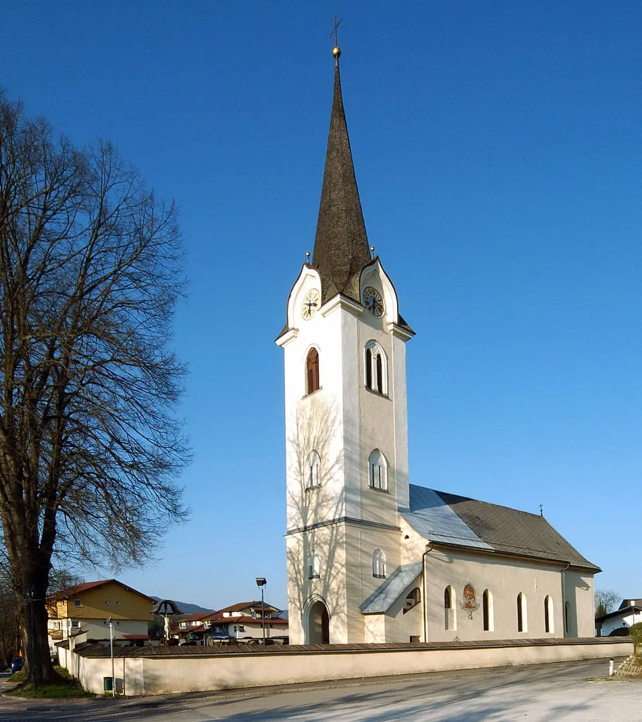 Parish church at the locality Lind in the municipality Velden am Wörthersee, district Villach Land, Carinthia, Austria