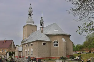 Saint Lawrence church in Posucice