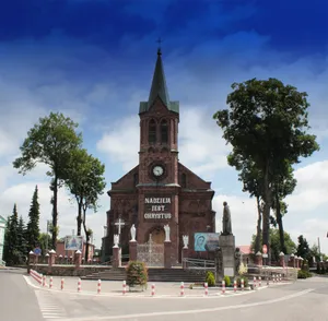 All Saints church in Lisków
