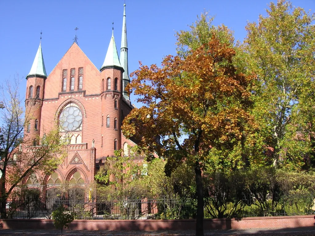 Wrocław, Poland: St. Antoine Church in Karłowice, Kasprowicza Street