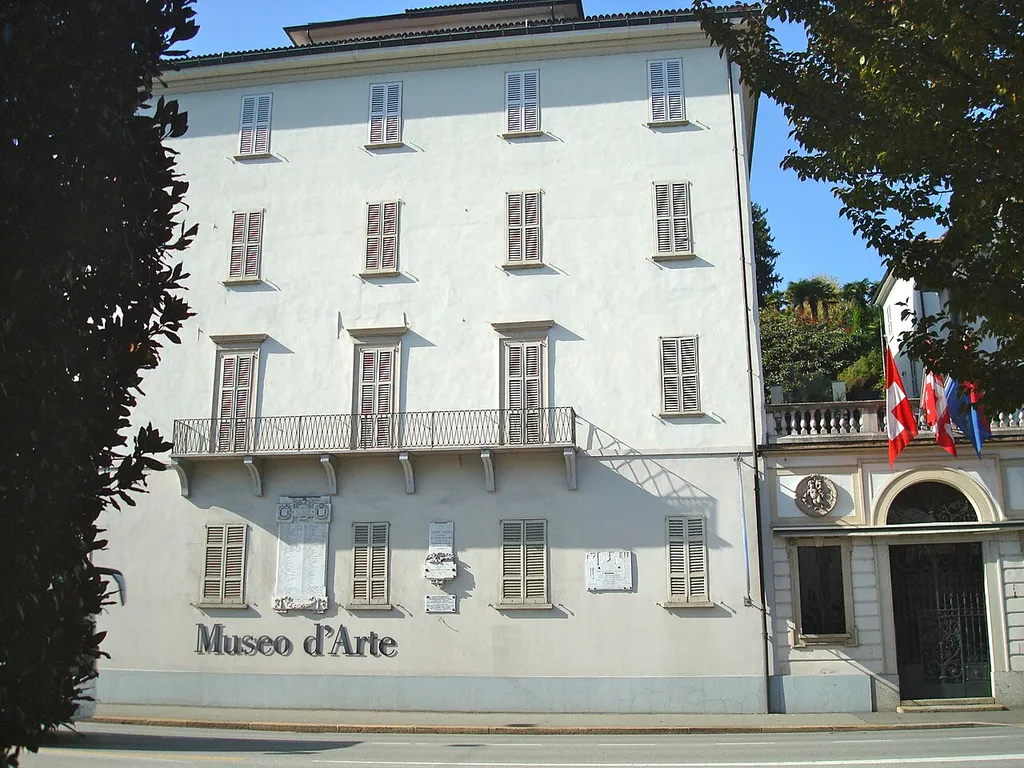 Le musée des Cultures de Lugano, musée suisse hébergé dans la Villa Malpensata sur les bords du lac de Lugano.