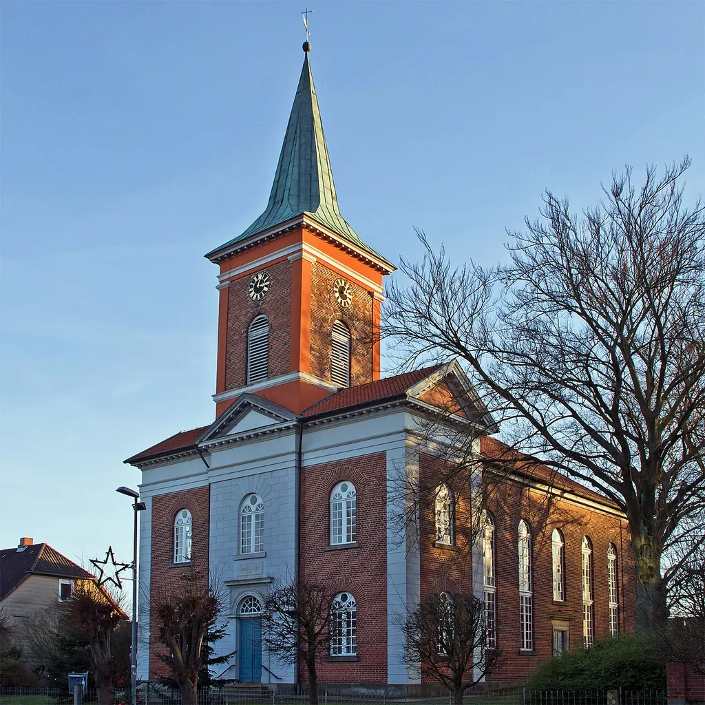 Church of Bergen/Dumme (district Lüchow-Dannenberg, northern Germany).