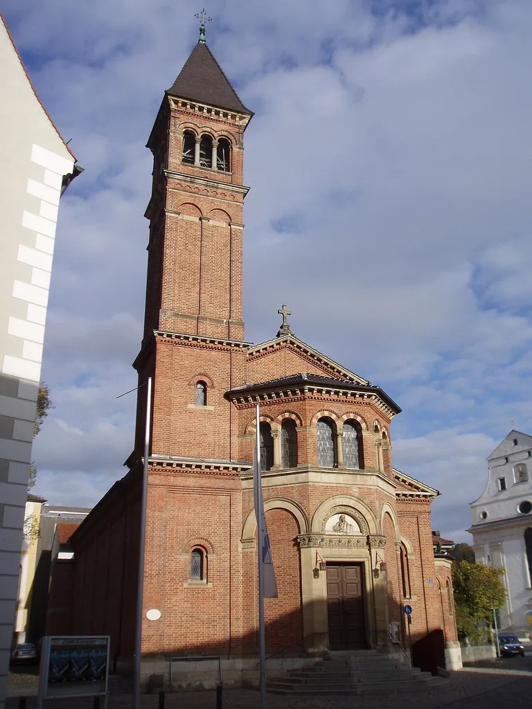 Evangelische Erlöserkirche in Eichstätt im oberbayerischen Landkreis Eichstätt