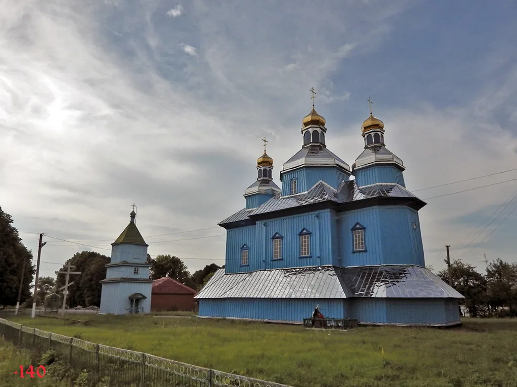 Воздвиженська церква і дзвіниця, с. Барвинівка,