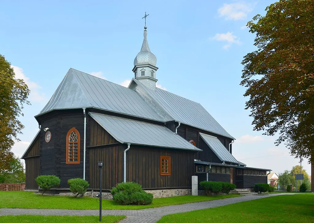 Chrostkowo, saint Barbara church
