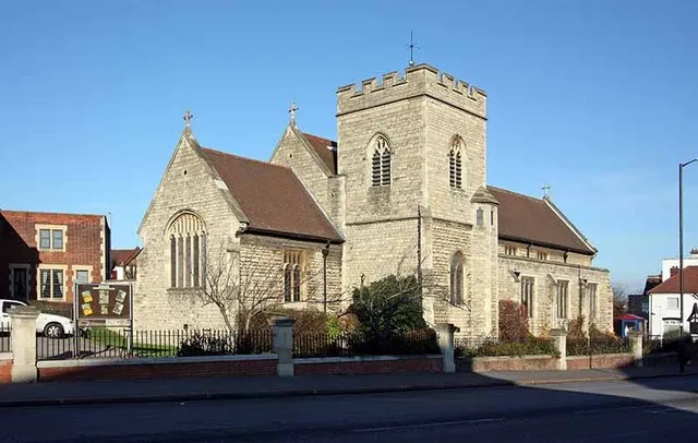 St Monica's Church, Green Lanes, Palmers Green, London N13