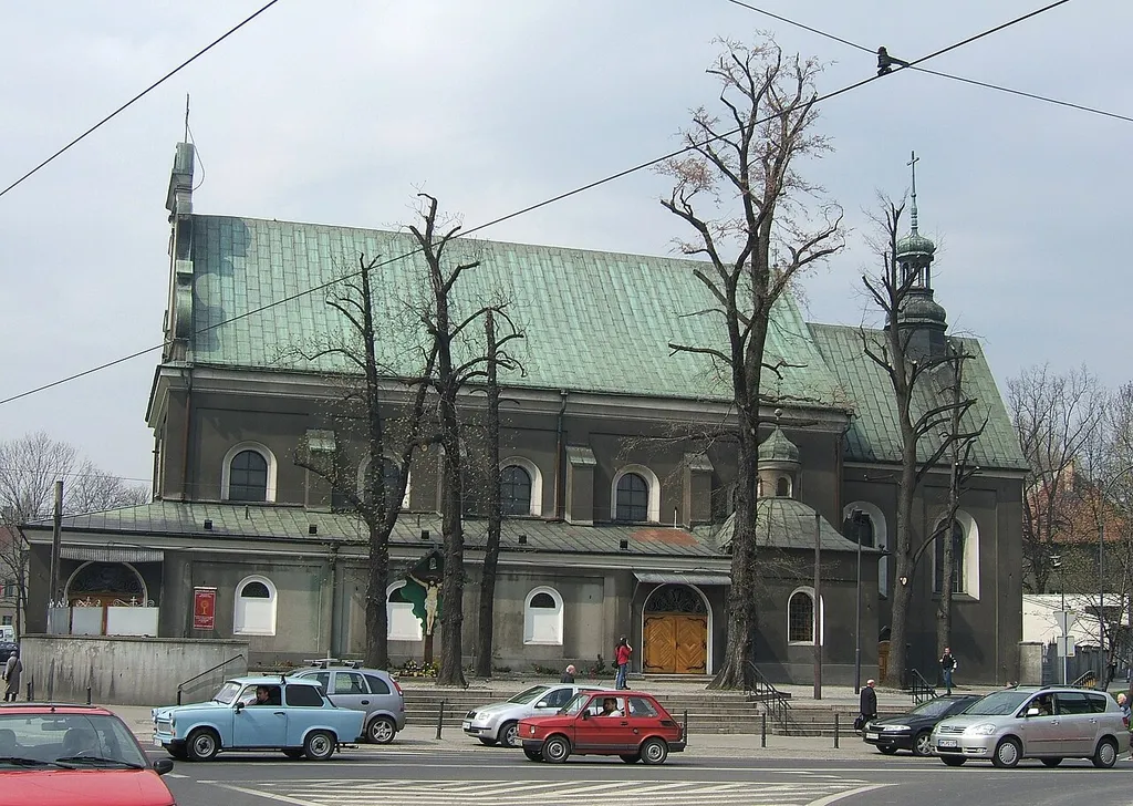 The Gliwice's Holy Cross church was erected in 1623, but the today's building is from 1921.