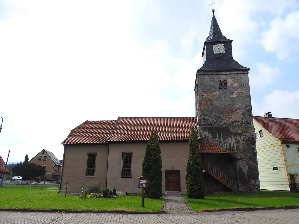 Evangelische Kirche in Kleinbodungen, Thüringen
