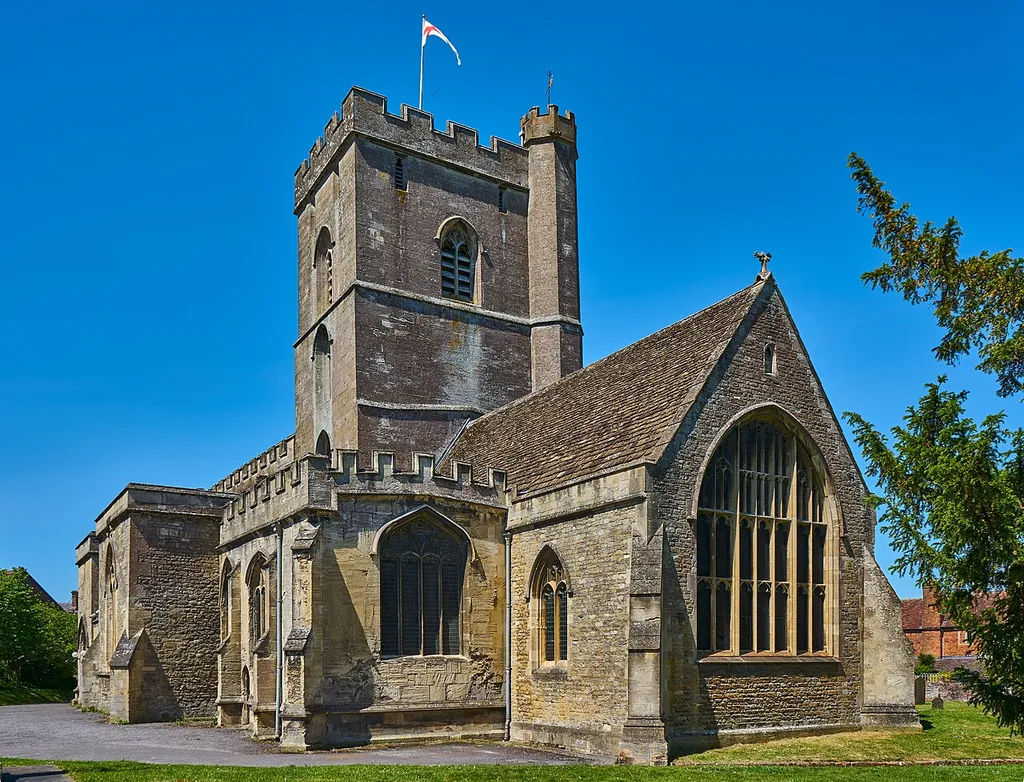 All Saints' Church, Westbury, taken 25th May 2020