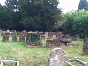 Group Of 4 Chest Tombs And 13 Headstones Approximately 15 Metres South Fo Porch Of Church Of St Leonard