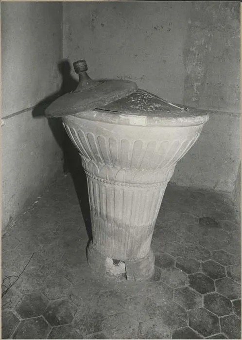 Taufbecken, 19. Jahrhundert