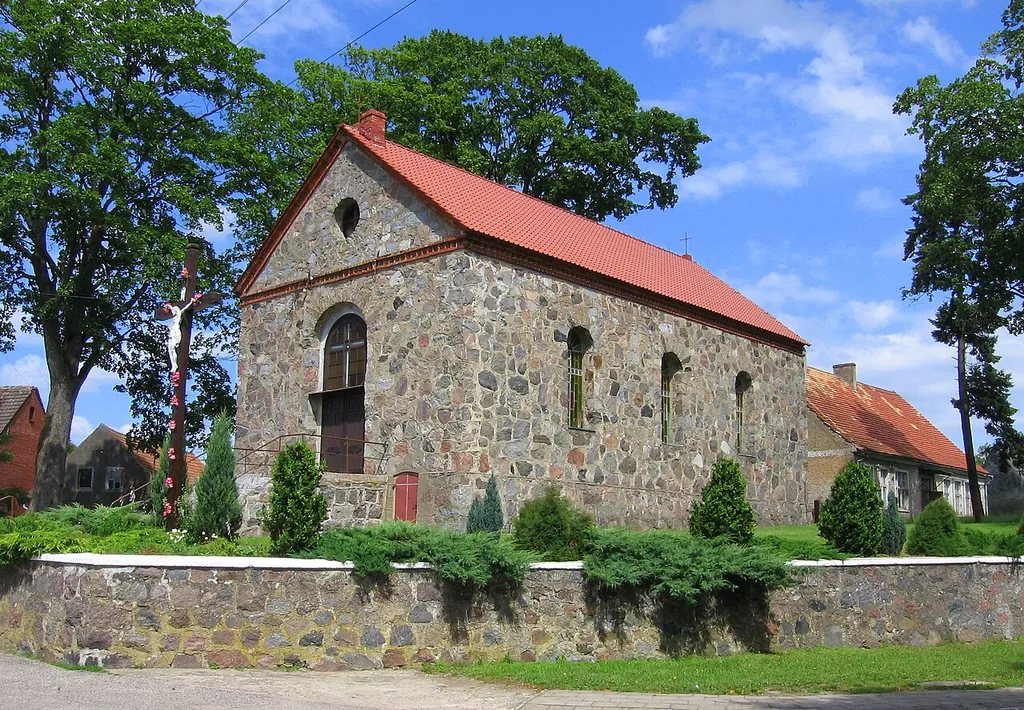 St. Mary of the Assumption Roman Catholic Church in Nowe Worowo, Poland