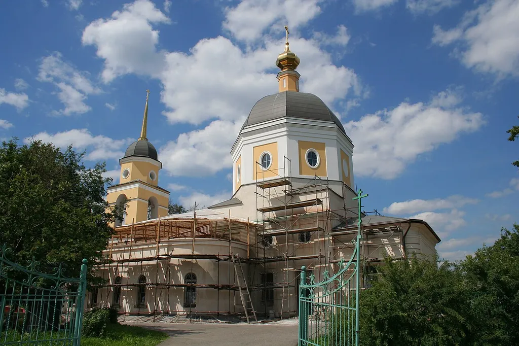 Church of the Nativity of Christ in Cherkizovo, Moscow.