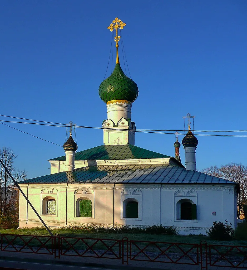 Церковь Тихвинской Божией Матери: улица Чайковского, 1, Ярославль, Ярославская область