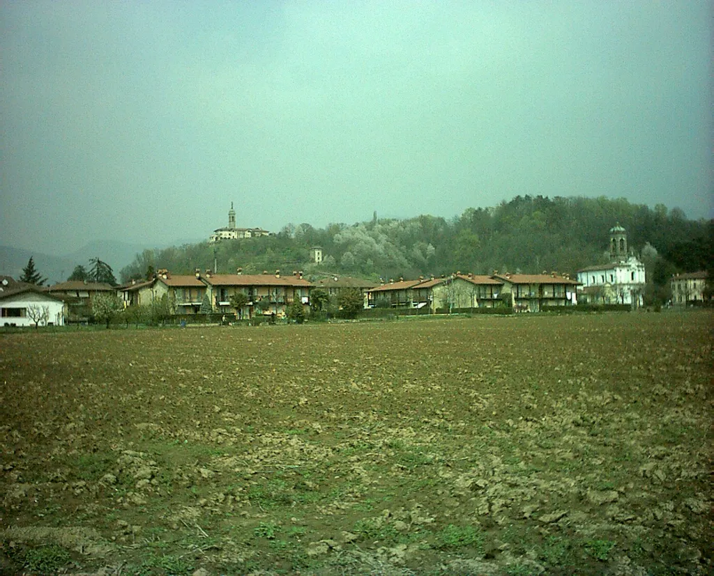 View of Sombreno, Paladina, Bergamo, Lombardy, Italy