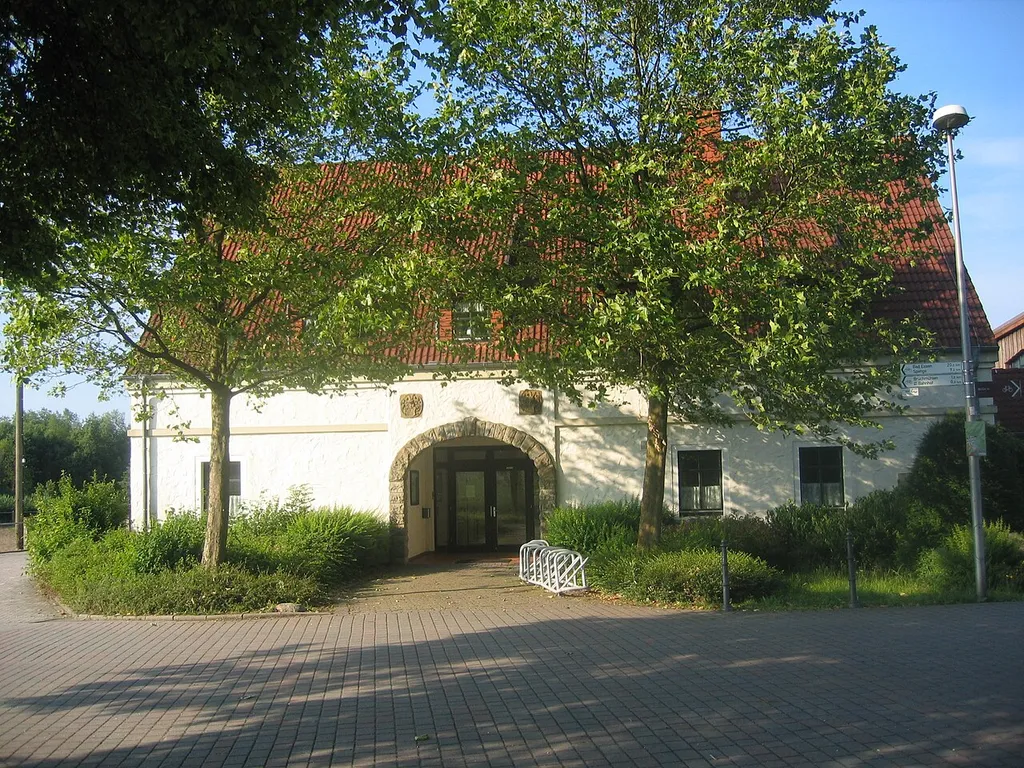 Bruchmühlen Castle in Melle-Bruchmühlen, District of Osnabrück, Lower Saxony, Germany.
