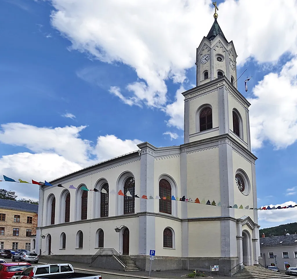 Laurentiuskirche (Elsterberg) von Westen