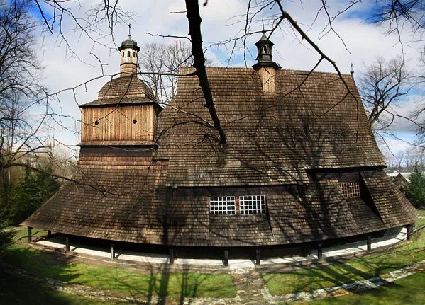 Church of St. Phillip and St. Jacob in Sękowa, from 1520. World Heritage site.