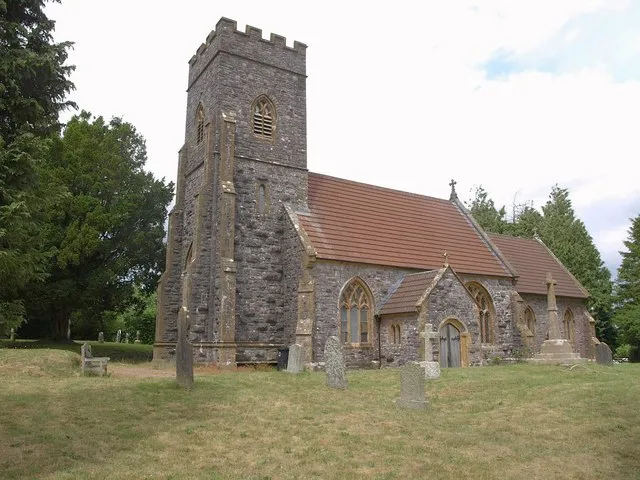 Parish church of St John the Baptist, Ashbrittle, Somerset, seen from the south
