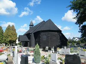 Saint Andrew church in Popielów